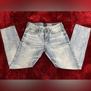 Light blue bullhead jeans